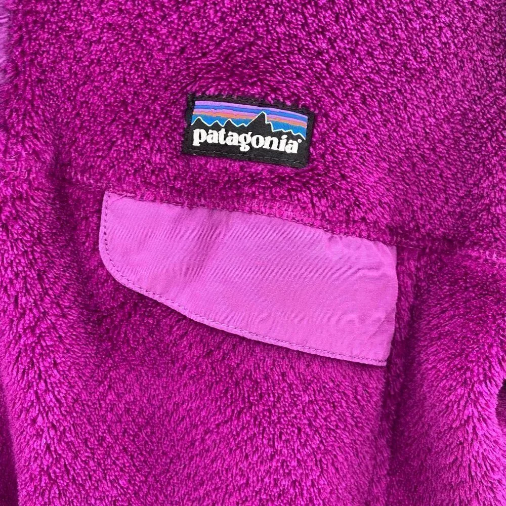 Patagonia Polartech Purple Fleece Pullover Women’s Size S